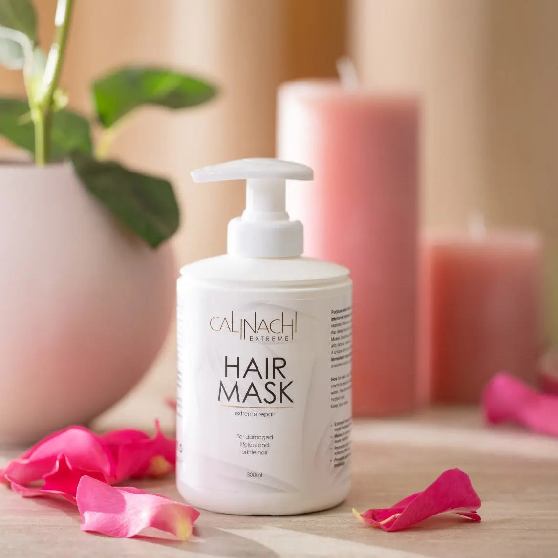 Protein Expert (Dry to Normal & Normal) Anti-Hair Loss, Restorative, Mask for Scalp and Hair, 300 ml. CALINACHI Cosmetics