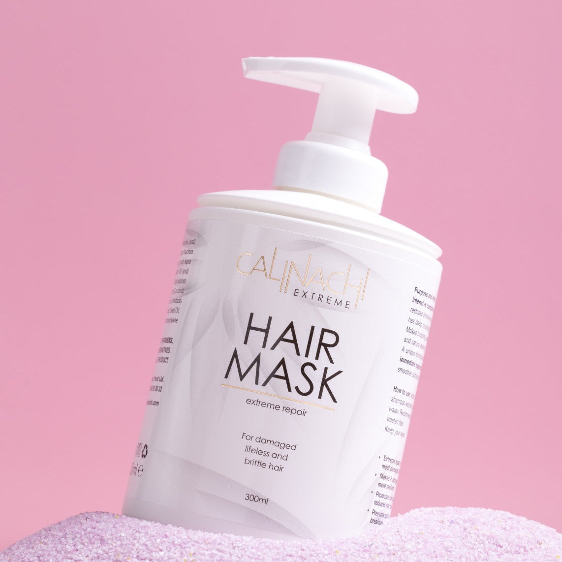 Protein Expert (Trocken bis Normal & Normal) Anti-Haarausfall, Regenerierende Maske für Kopfhaut und Haar, 300 ml.