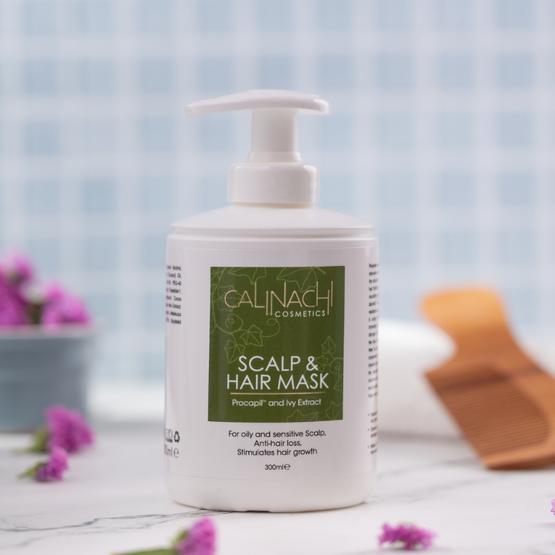 Protein Expert (Normales bis fettiges &amp;amp; fettiges Haar) Anti-Haarausfall, Regenerierende Maske für Kopfhaut und Haar, 300 ml.