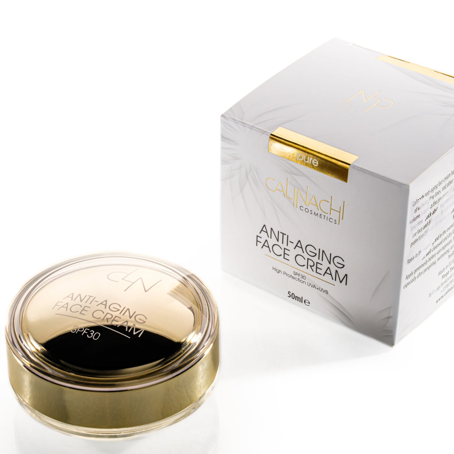 Komplette Therapie für die Intensivpflege von Gesicht, Hals und Dekolleté