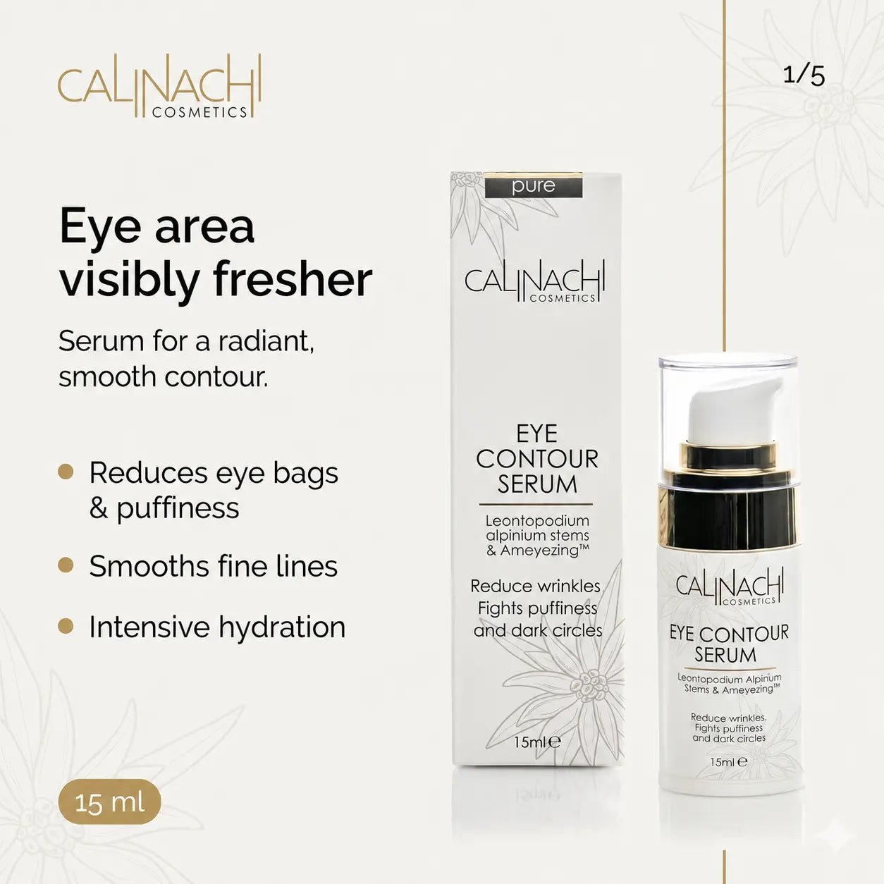 The Ameyezing Eye Contour Serum, 15ml. skincare CALINACHI Cosmetics