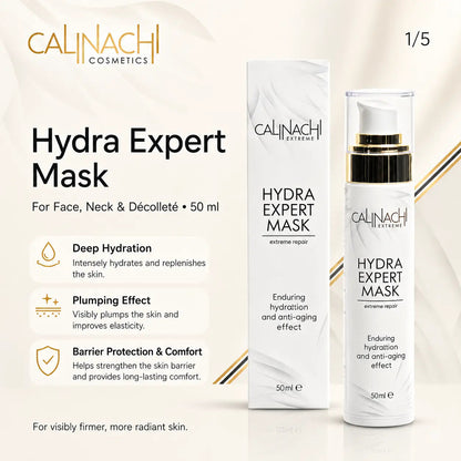 Full Therapy for Intensive Care Face, Neck and Décolleté SkinCare Set CALINACHI Cosmetics