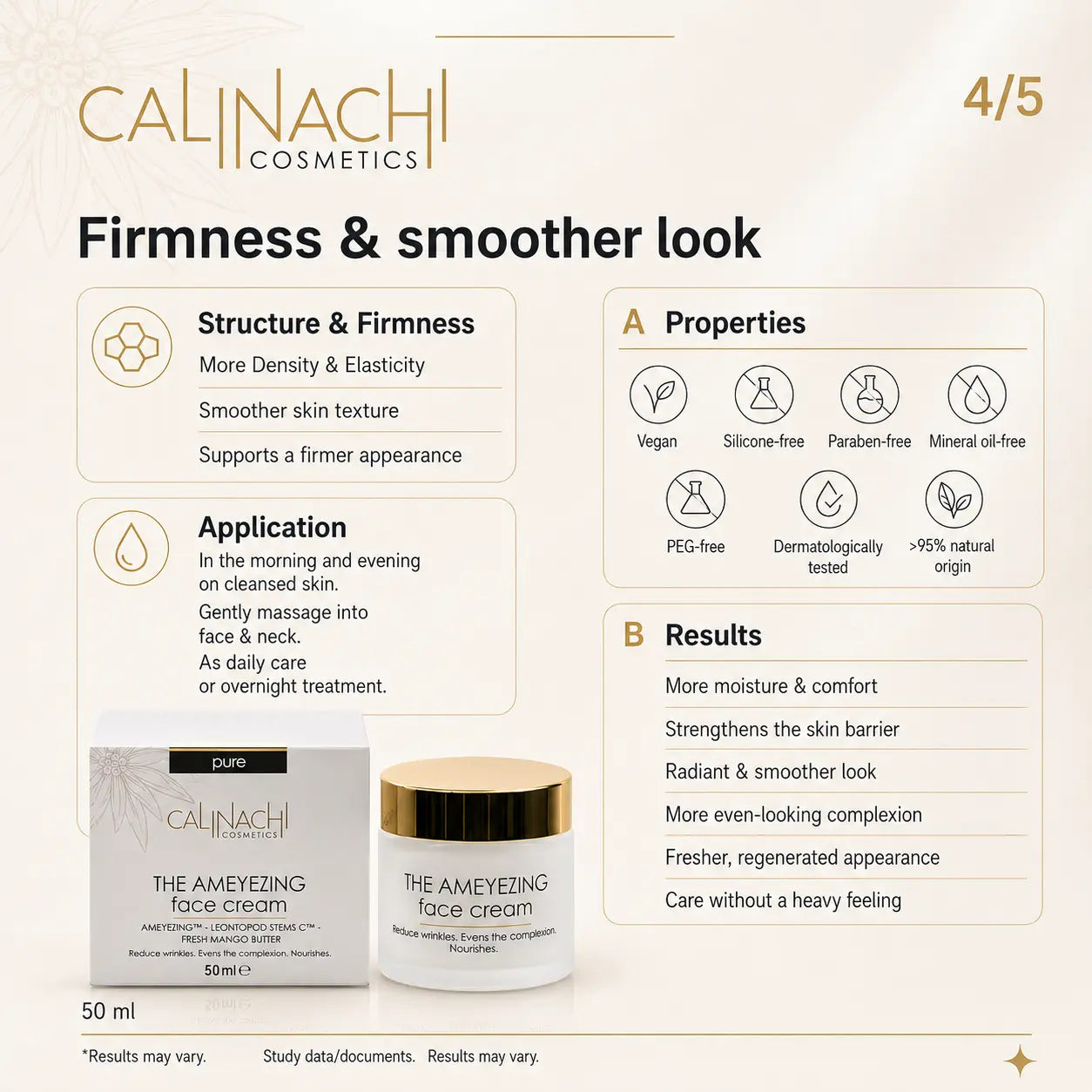 Regenerierende Gesichtscreme The Ameyezing, 50 ml.