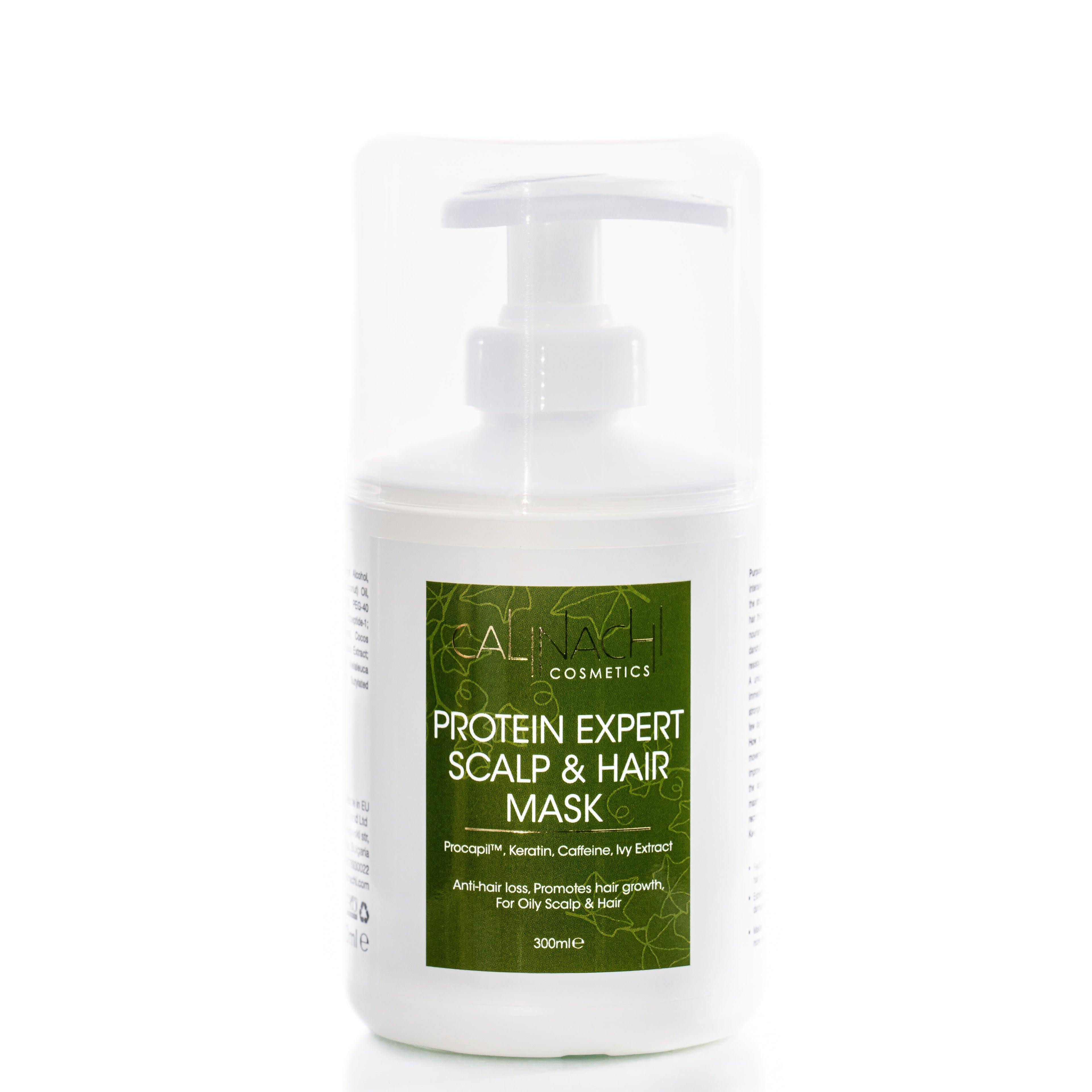 Protein Expert (Normales bis fettiges &amp;amp; fettiges Haar) Anti-Haarausfall, Regenerierende Maske für Kopfhaut und Haar, 300 ml.