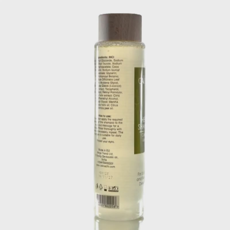Professionelles Feuchtigkeitsshampoo | Kräuter &amp; Sulfatfrei | 300 ml